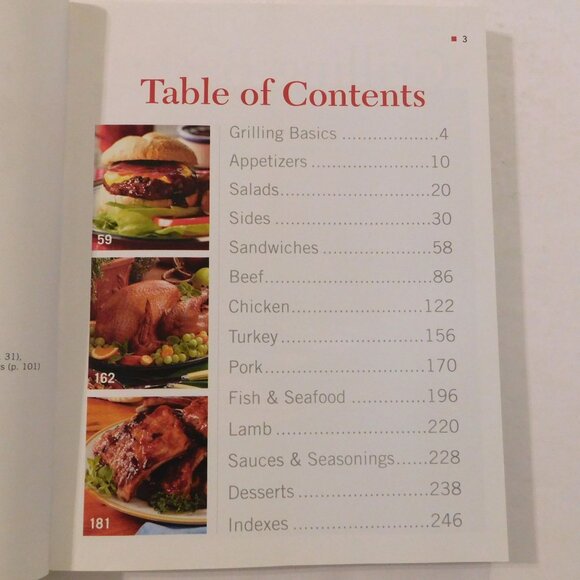 Taste of Home Backyard Grilling 2006 PB Cookbook 330 Recipes Grilling Guide - Picture 5 of 10